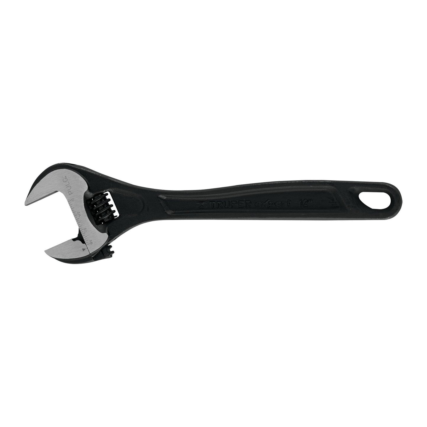 Adjustable wrench (parrot wrench) 12" professional blued finish "TRUPER"