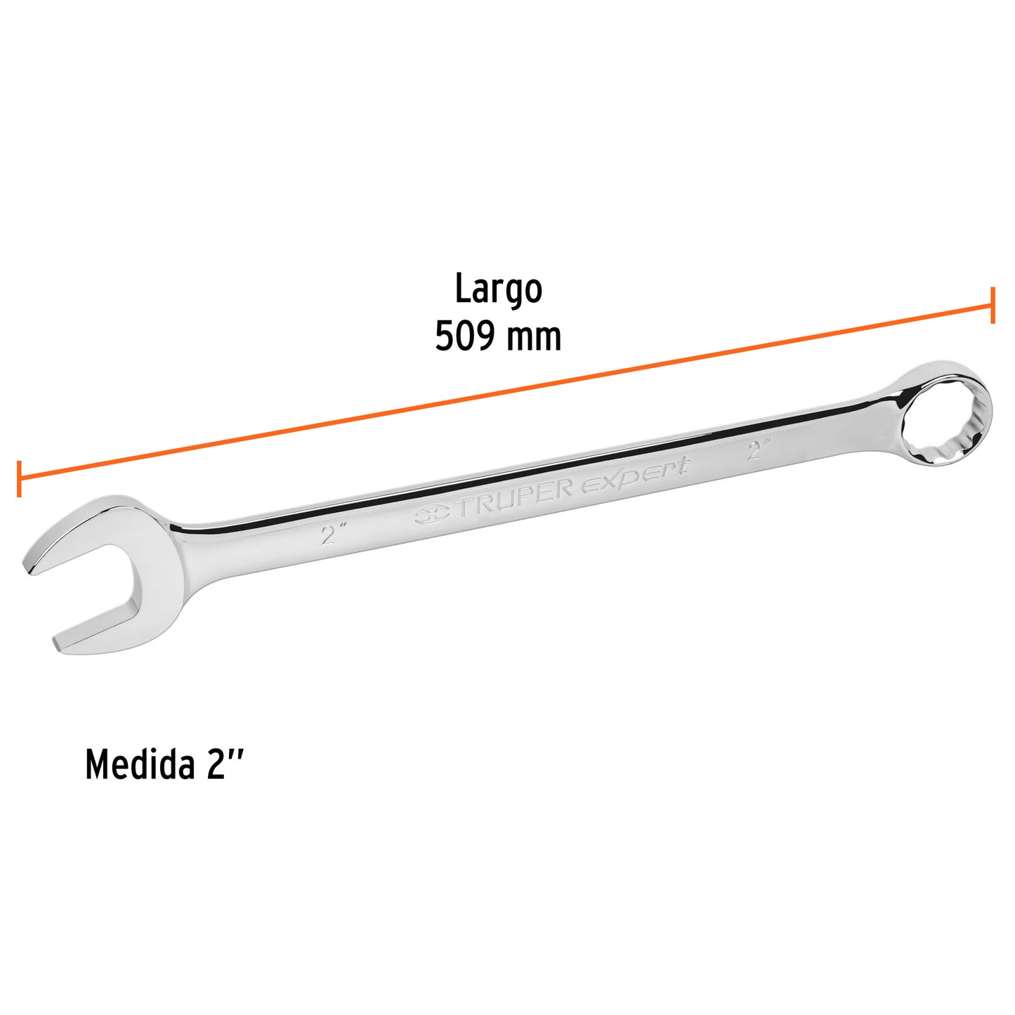 Wrench Extra Long 2" x 25.5"  "TRUPER"
