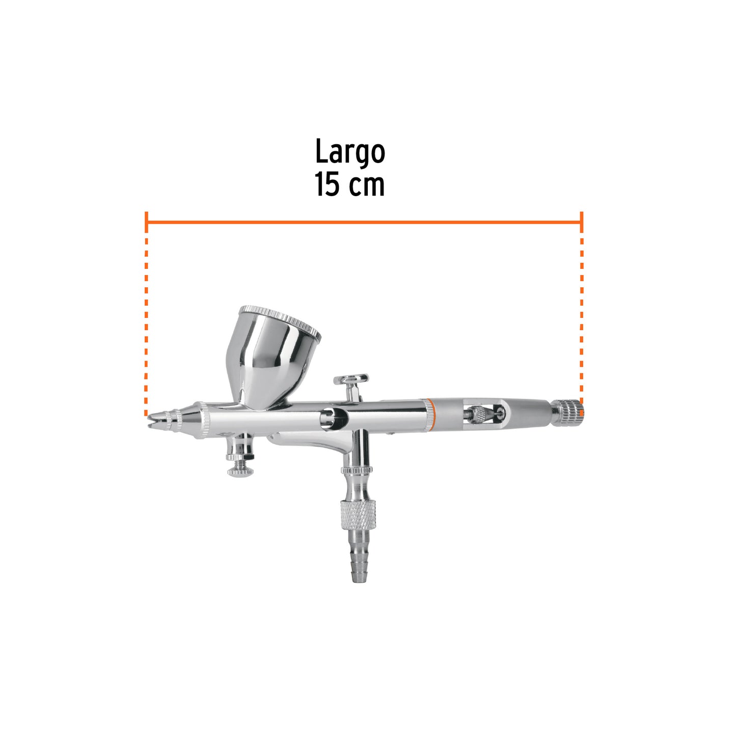 Gravity Feed Airbrush with Fixed Cup TRUPER
