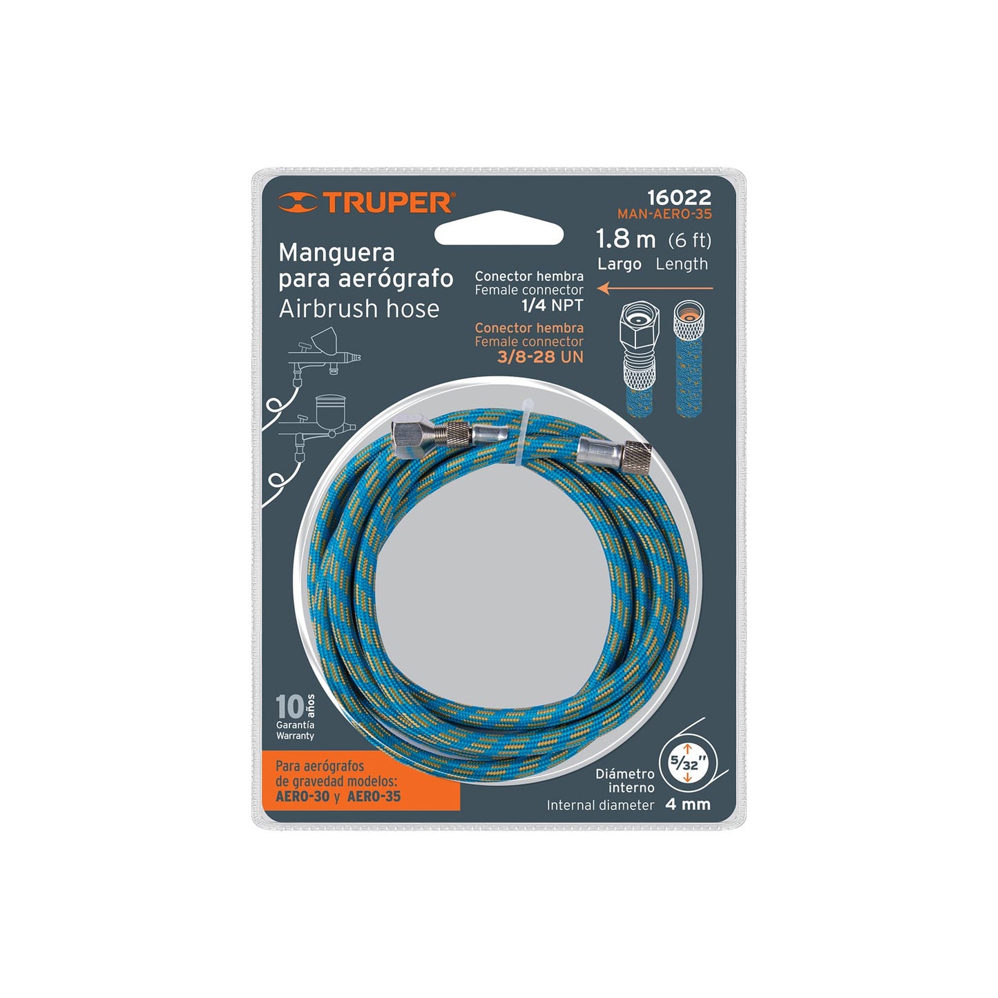 Replacement Hose for AERO-35 and AERO-30 Airbrushes