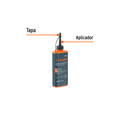 Multipurpose oil, 90ml (3oz), TRUPER