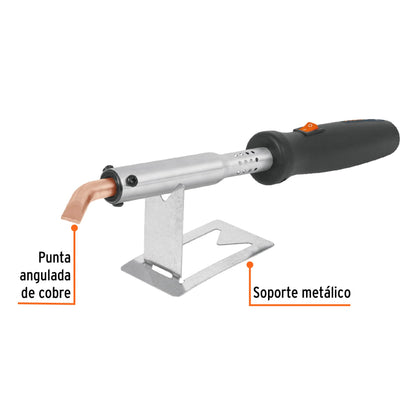 Pencil-Type Soldering Iron With Angled Tip for Heavy-Duty Use 150W TRUPER