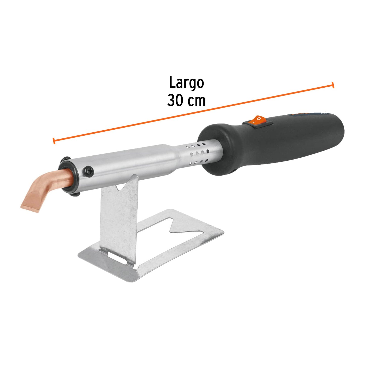 Pencil-Type Soldering Iron With Angled Tip for Heavy-Duty Use 150W TRUPER