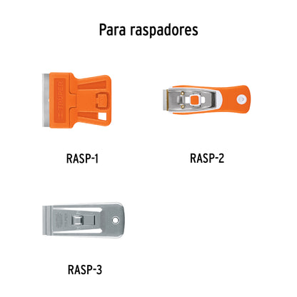 Blister Pack With 5 Replacement Blades For RASP-3,2,1 And NC-10