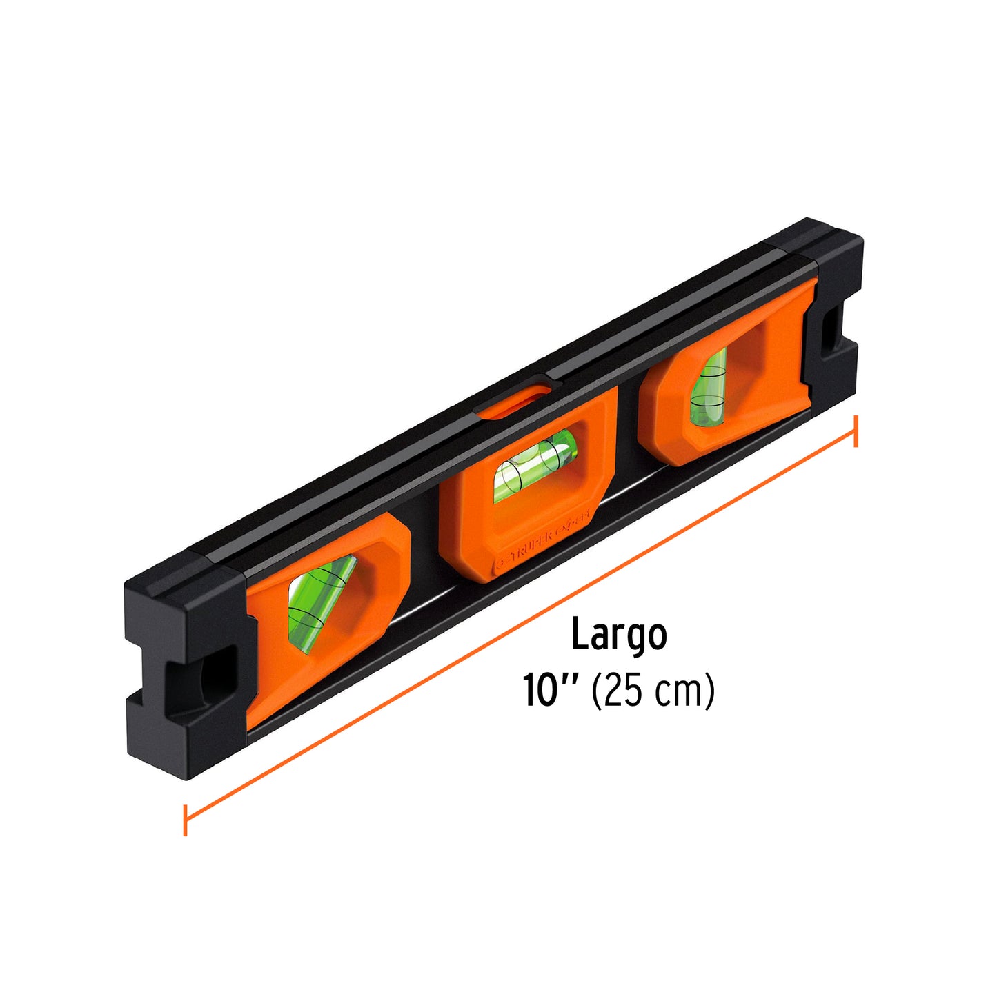 10" Magnetic Torpedo Level with Aluminum Body, TRUPER