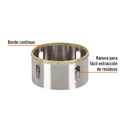 Continuous Edge Diamond Drill Bit, 3" TRUPER