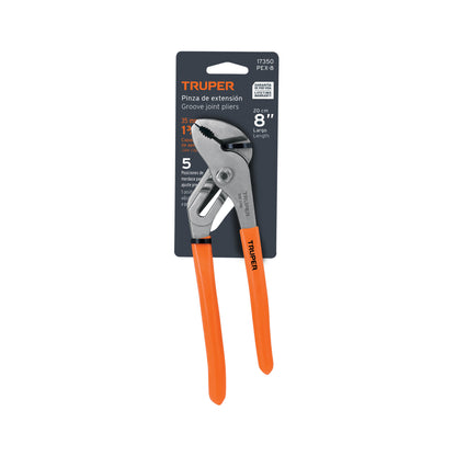 8" Extension Pliers with PVC Handle, TRUPER