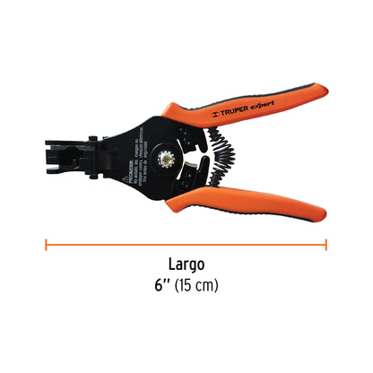 Automatic Wire Stripper, 6" 16 to 12 AWG, TRUPER EXPERT