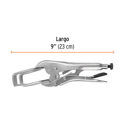 Welding Clamp, 9" TRUPER
