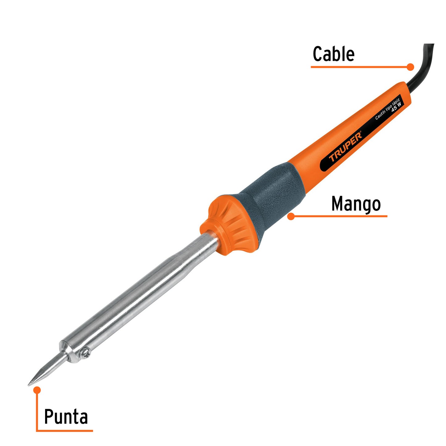 Pencil-Type Soldering Iron For Light Duty 45W TRUPER