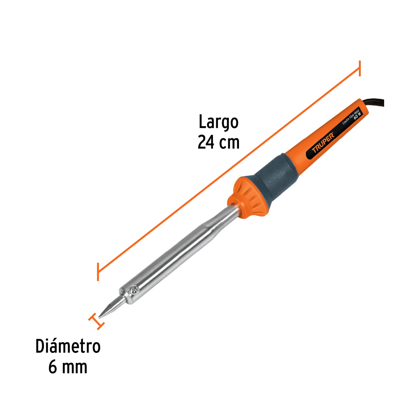 Pencil-Type Soldering Iron For Light Duty 60W TRUPER