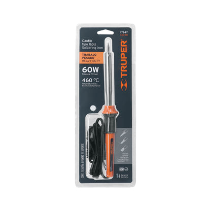 Pencil-Type Soldering Iron For Light Duty 60W TRUPER