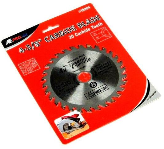 Circular Saw Blade Carbide 30T 4-3/8"