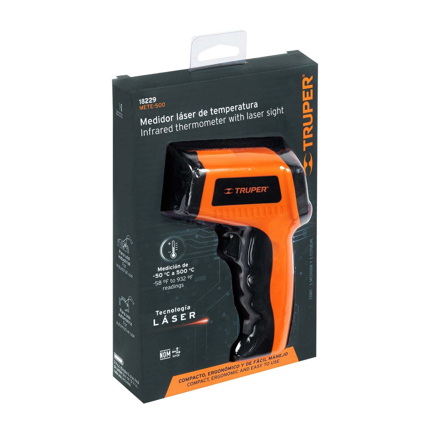 Infrared Temperature Meter -50°C to 500°C TRUPER