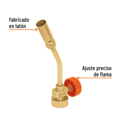 Brass Torch, Manual Ignition, For Propane Gas, TRUPER