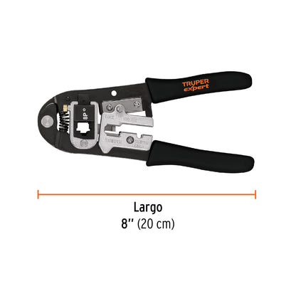 8" Crimping Tool, Interchangeable Modules, TRUPER