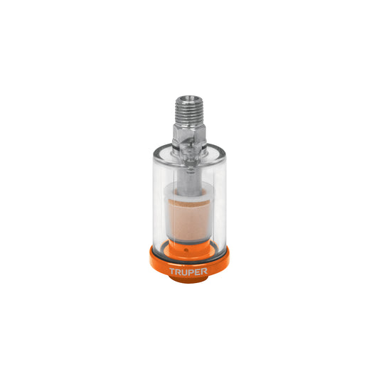 Oil and Water Separator Filter, 1/4" NPT Thread TRUPER
