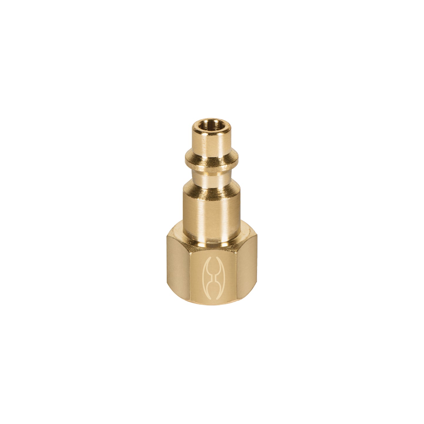 Brass Quick Connector, Female, 1/4" NPT Thread, TRUPER