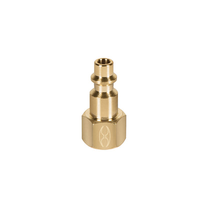 Brass Quick Connector, Female, 1/4" NPT Thread, TRUPER