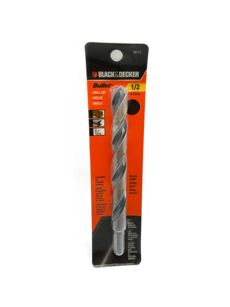 1/2 in Bullet Drill Bit By Black and Decker