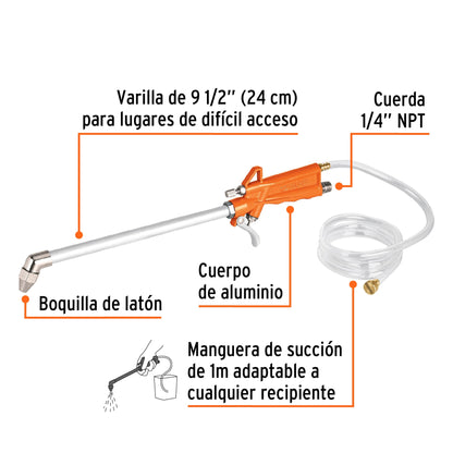 Aluminum Machine Cleaning Gun, TRUPER