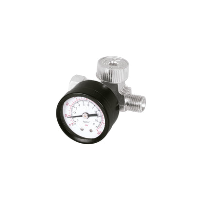Air Regulator With Pressure Gauge, 1/4" NPT Thread, TRUPER
