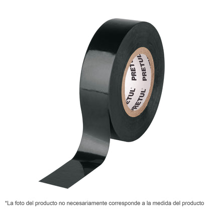 Tape Black  Electrical 19 MM x 18 M PRETUL