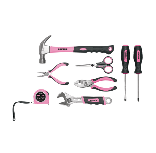 Basic Tool Set, Pink,PRETUL