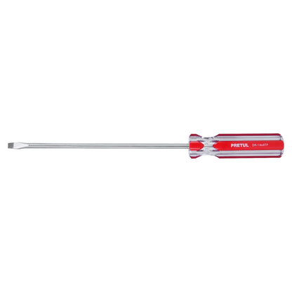 Flat Screwdriver 1/4 x 8" PVC Handle, PRETUL