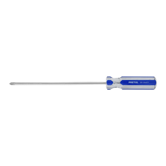 Cross Screwdriver 1/4 x 8" PVC Handle, PRETUL