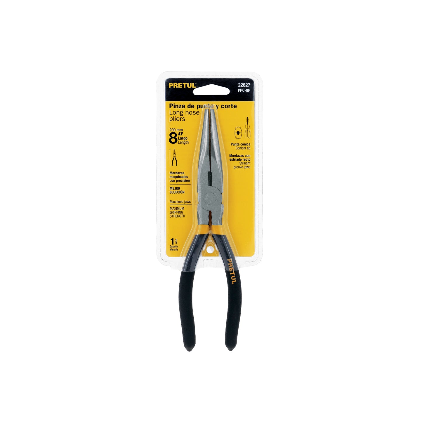 Point and Cut Pliers 8" PVC Handle, PRETUL