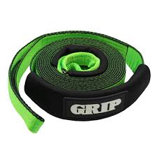 Heavy-Duty Tow Strap, 18,000 lb, 2-1/4 in W, 20 ft L