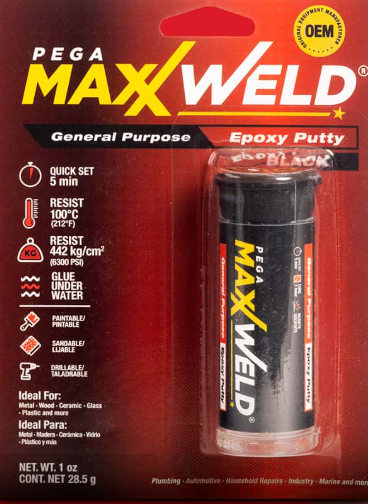 EPOXY PUTTY BLACK
