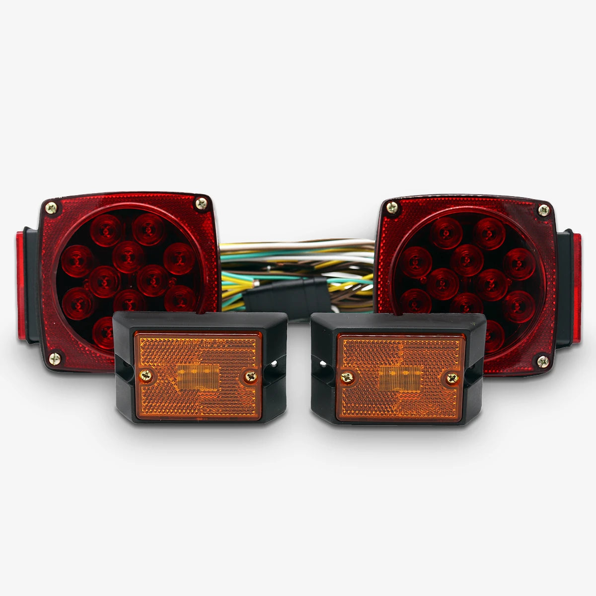 Deluxe Led Trailer Light Kit 4 Pc. Grip