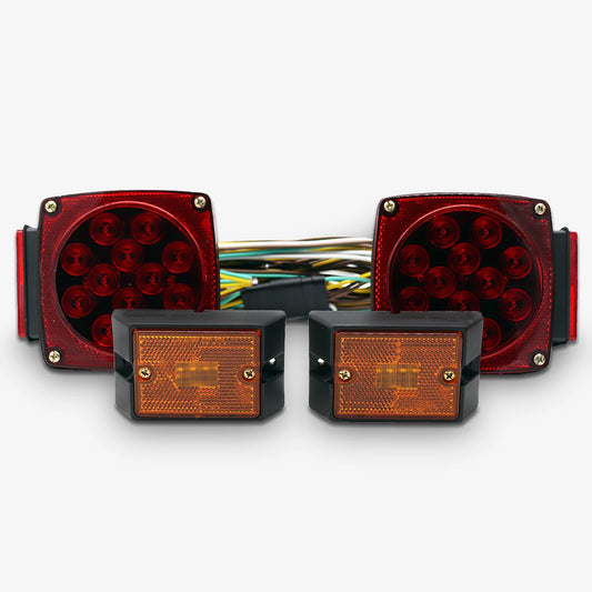 Deluxe Led Trailer Light Kit 4 Pc. Grip