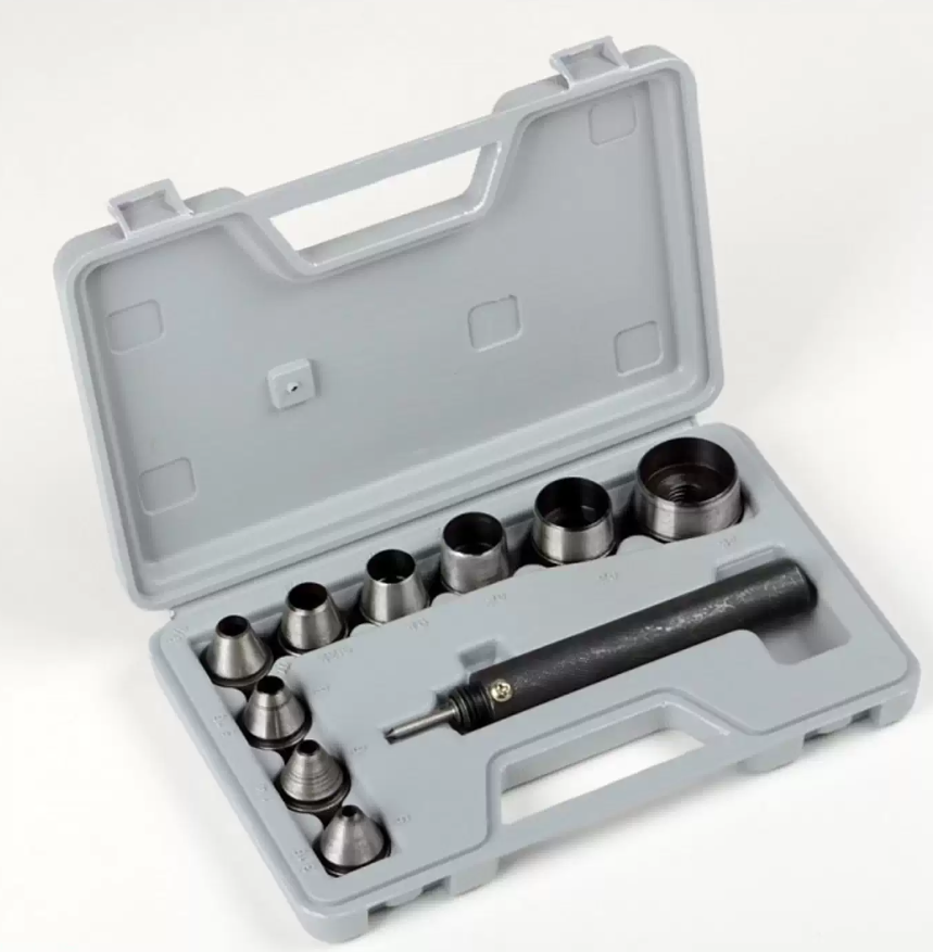 Sharp Hollow Punch Set 11pcs. ATE PRO. USA