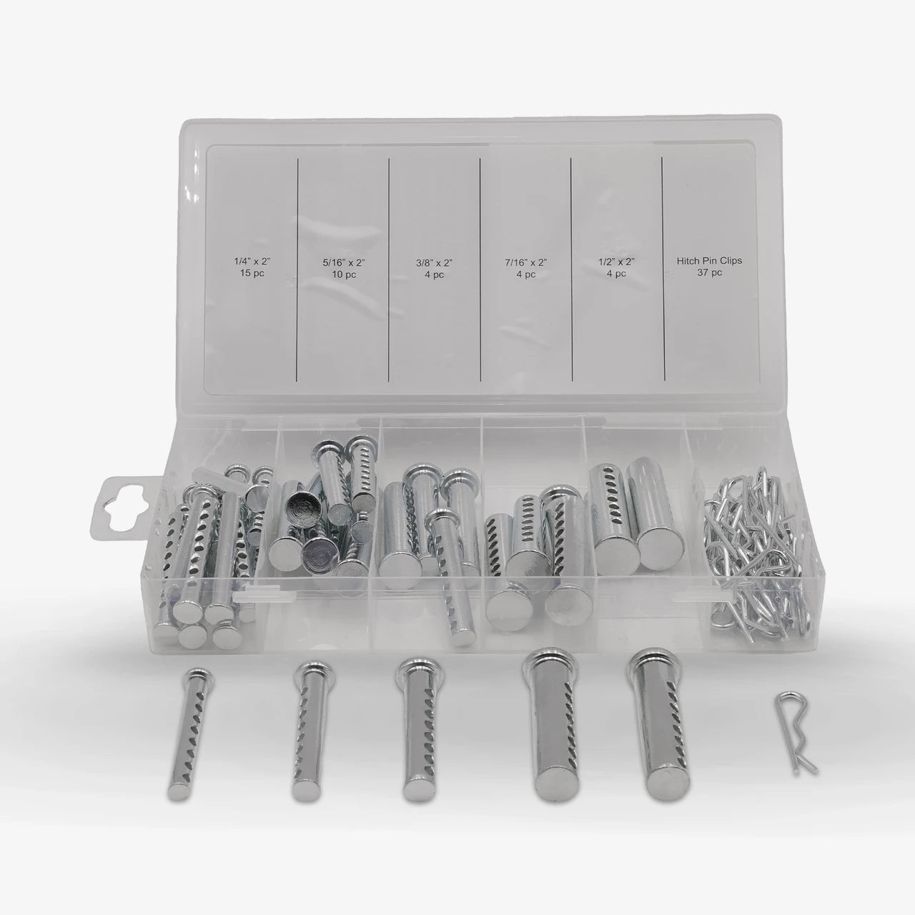 Universal Clevis Pin Assortment 74 Pc. Grip