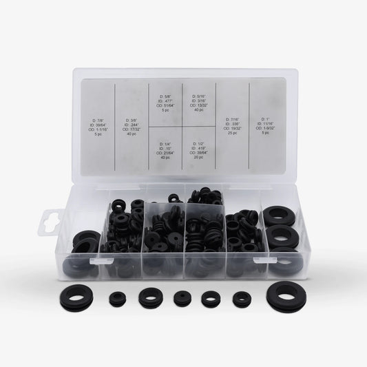 Rubber Grommet Assortment 180 Pc. Grip