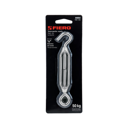 1/4" Hook And Eye Turn Tensioners