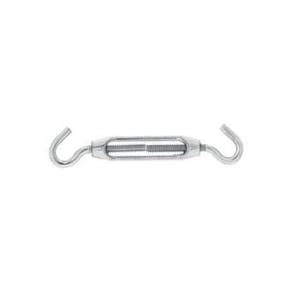 Zinc Turnbuckle 3/16" Hook-To-Hook, FIERO