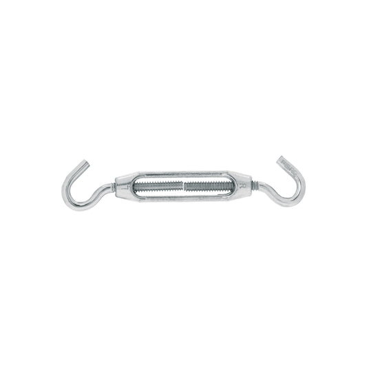 Zinc Turnbuckle 3/16" Hook-To-Hook, FIERO
