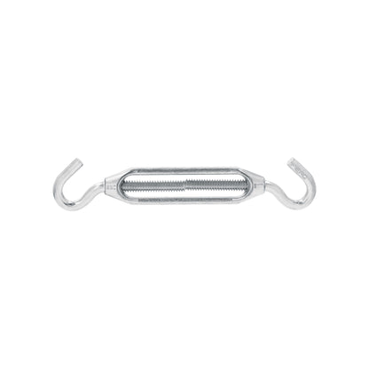 Zinc Turnbuckle 1/4" Hook-To-Hook, FIERO