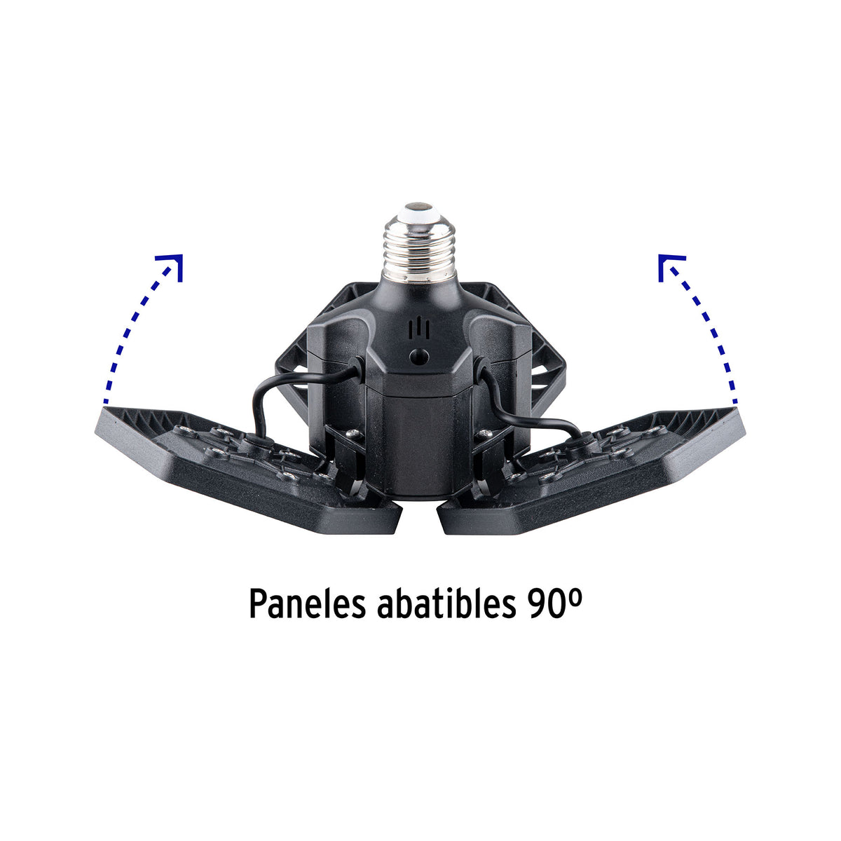 50W 6500K LED lamp with 3 adjustable panels, VOLTECK