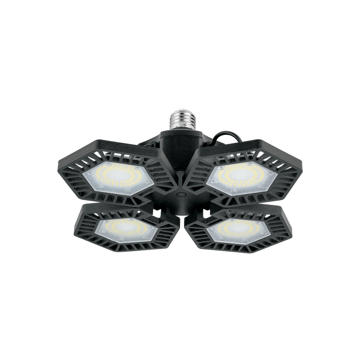 100W 6500K LED lamp with 4 adjustable panels, VOLTECK