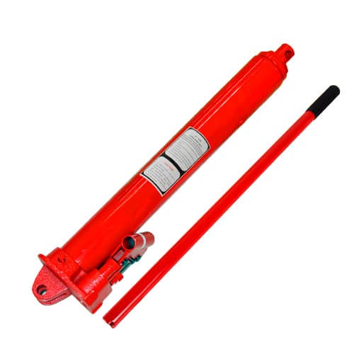Long Manual Hydraulic Ram Jack Pump Engine Lift hoist 8 Ton