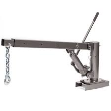 Pickup Truck Crane Extra Lift Hoist Load Foldable Stark