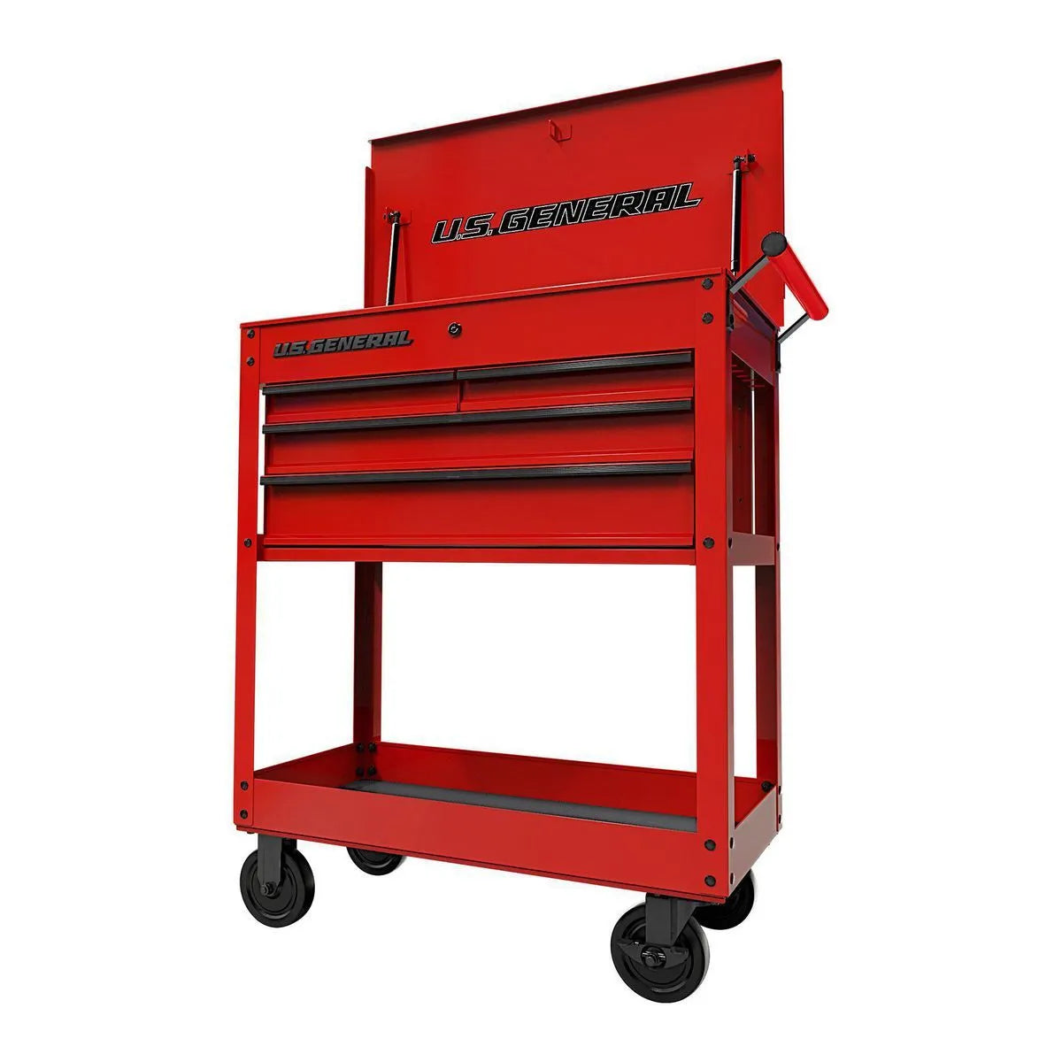 30 in., 4-Drawer Tech Cart
