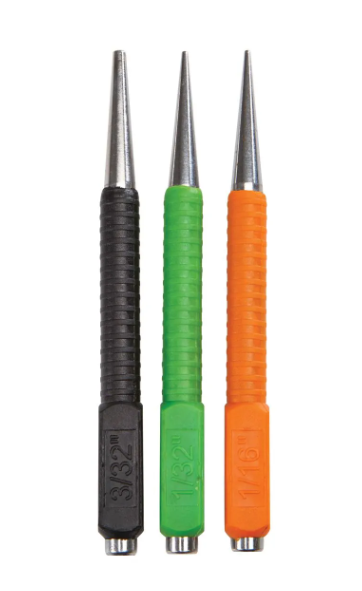 NAIL PUNCH SET 3 PC.