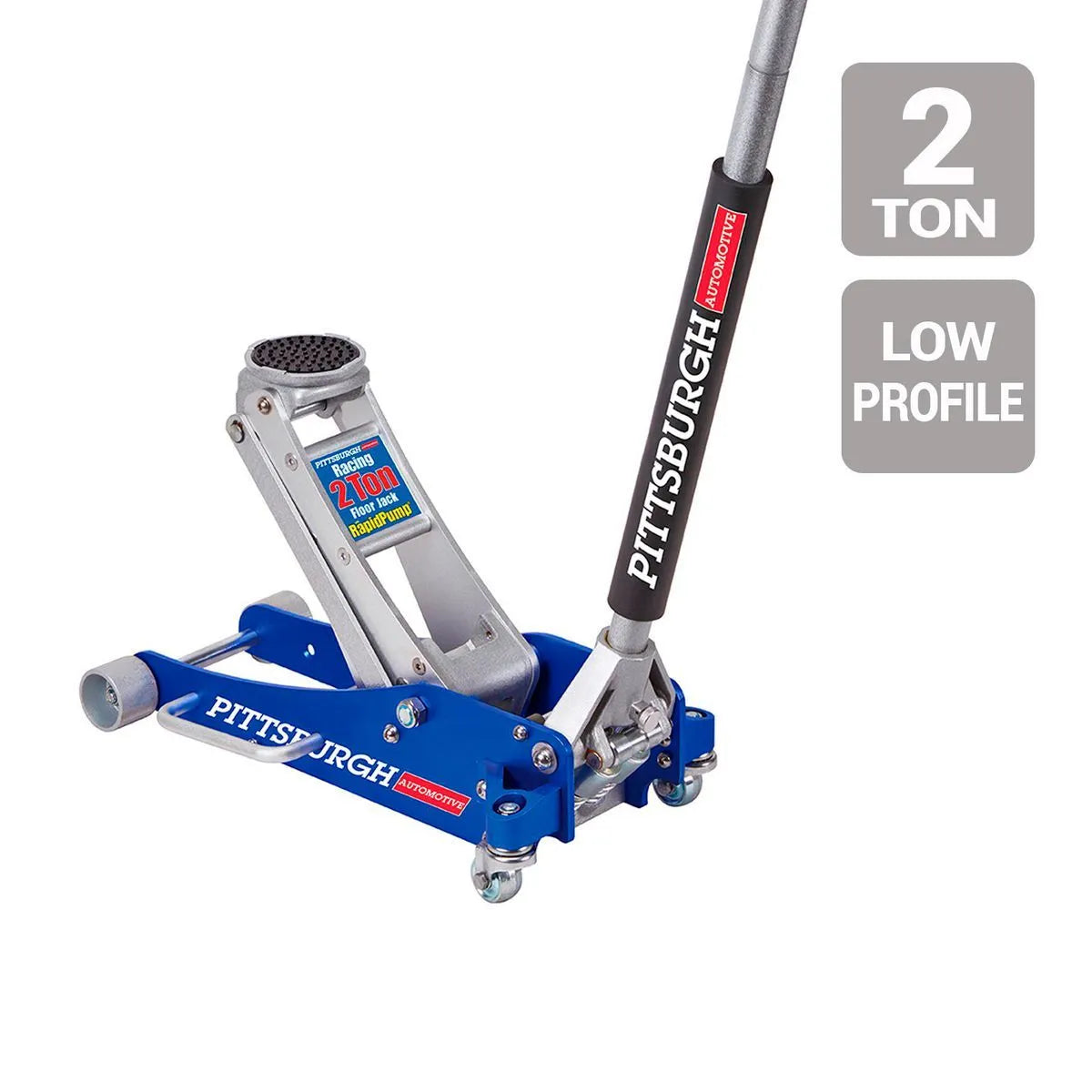 Floor Jack2 Ton Low-Profile Aluminum Racing