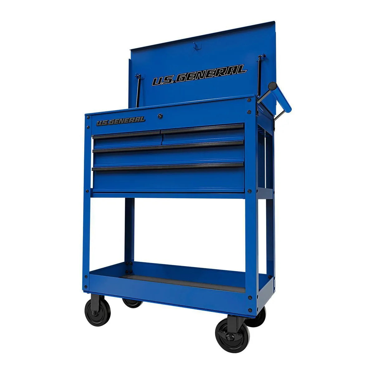 30 in., 4-Drawer Tech Cart
